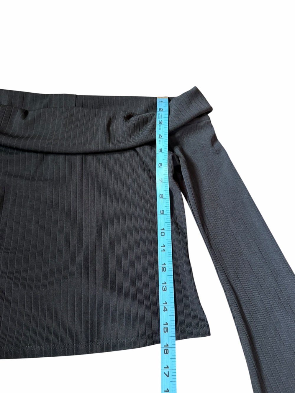 Revolve Lovers and Friends Black Fletcher Top Ribbed Women’s Size Medium NWT - Picture 11 of 11